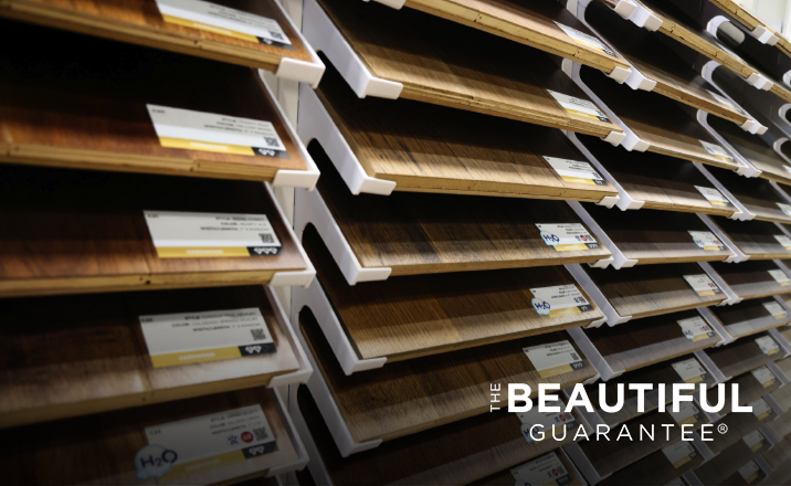 The Beautiful Guarantee offered at B & S Carpet One